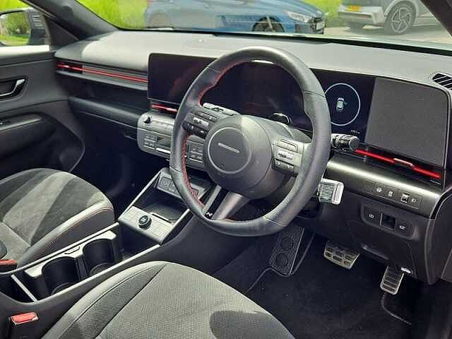 Hyundai KONA 1.6 h-GDi N Line S SUV 5dr Petrol Hybrid DCT Euro 6 (s/s) (138 ps) Green