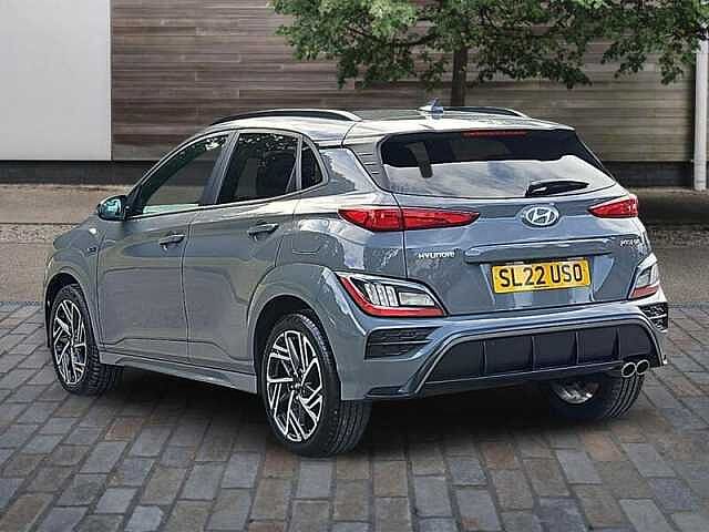 Hyundai KONA 1.0 T-GDi MHEV N Line SUV 5dr Petrol Hybrid Manual Euro 6 (s/s) (120 ps) Grey
