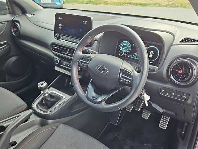 Hyundai KONA 1.0 T-GDi MHEV N Line SUV 5dr Petrol Hybrid Manual Euro 6 (s/s) (120 ps) Grey