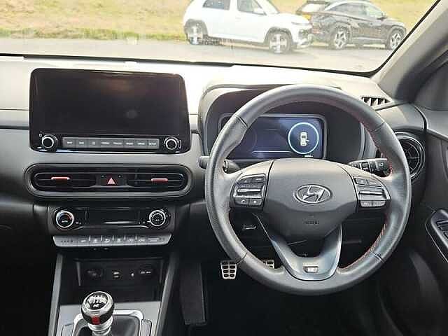 Hyundai KONA 1.0 T-GDi MHEV N Line SUV 5dr Petrol Hybrid Manual Euro 6 (s/s) (120 ps) Grey