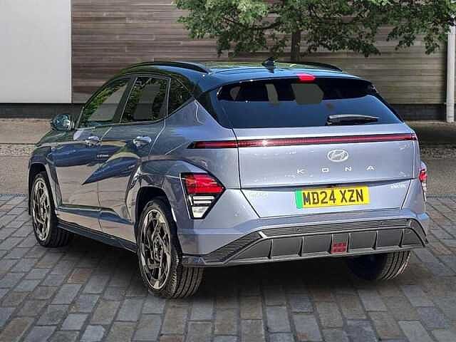 Hyundai KONA 65.4kWh N Line S SUV 5dr Electric Auto (218 ps) Meta Blue