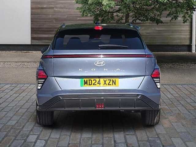 Hyundai KONA 65.4kWh N Line S SUV 5dr Electric Auto (218 ps) Meta Blue