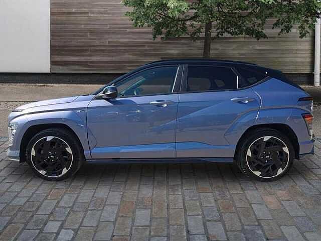 Hyundai KONA 65.4kWh N Line S SUV 5dr Electric Auto (218 ps) Meta Blue