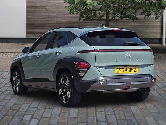Hyundai KONA 1.6 T-GDi Ultimate SUV 5dr Petrol Manual Euro 6 (s/s) (138 ps) Green