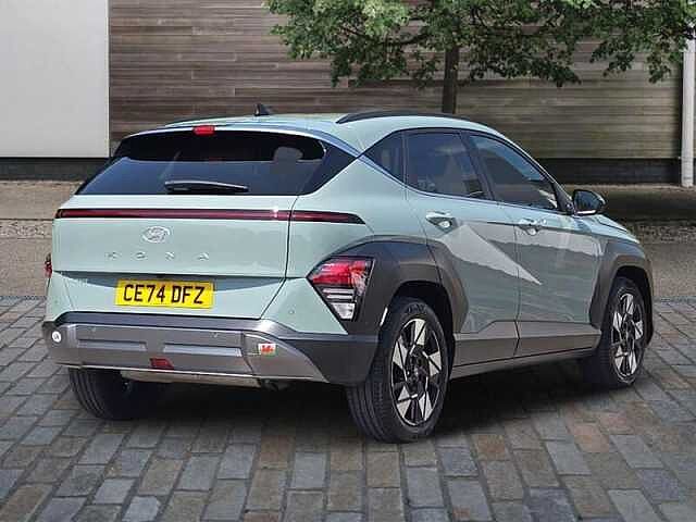 Hyundai KONA 1.6 T-GDi Ultimate SUV 5dr Petrol Manual Euro 6 (s/s) (138 ps) Green