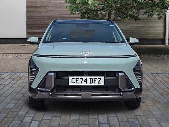 Hyundai KONA 1.6 T-GDi Ultimate SUV 5dr Petrol Manual Euro 6 (s/s) (138 ps) Green