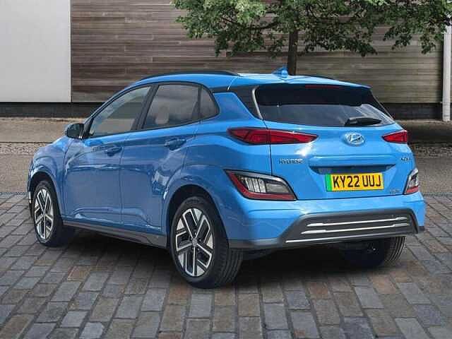 Hyundai KONA 39kWh Premium SUV 5dr Electric Auto (10.5kW Charger) (136 ps) Blue