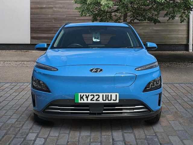 Hyundai KONA 39kWh Premium SUV 5dr Electric Auto (10.5kW Charger) (136 ps) Blue