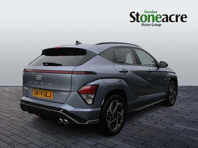 Hyundai KONA 1.6 h-GDi N Line DCT Euro 6 (s/s) 5dr Blue