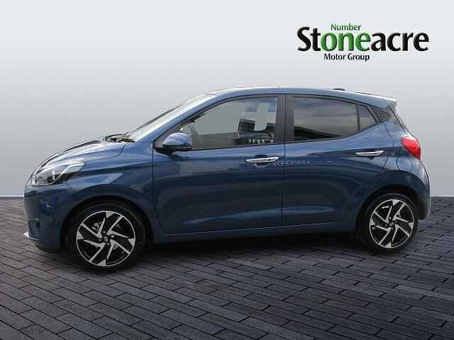 Hyundai I10 1.2 Premium Auto Euro 6 (s/s) 5dr Blue