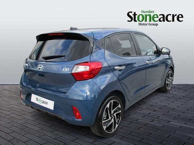 Hyundai I10 1.2 Premium Auto Euro 6 (s/s) 5dr Blue