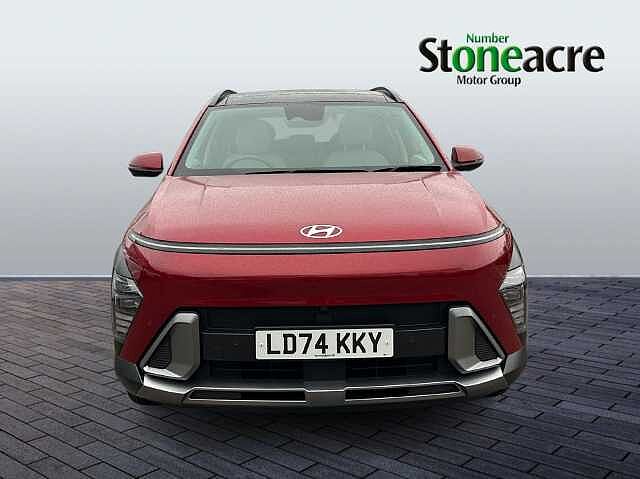 Hyundai KONA HYBRID 1.6 h-GDi Ultimate DCT Euro 6 (s/s) 5dr Red