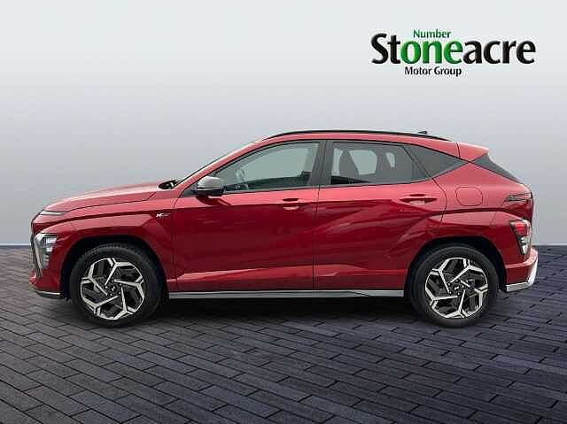 Hyundai KONA HYBRID 1.6 h-GDi N Line S DCT Euro 6 (s/s) 5dr Red