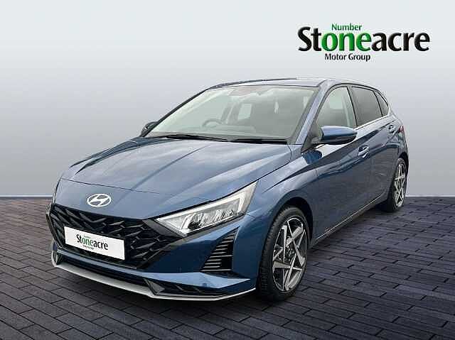 Hyundai I20 1.0T GDi Ultimate 5dr DCT Blue