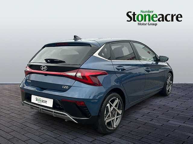 Hyundai I20 1.0T GDi Ultimate 5dr DCT Blue