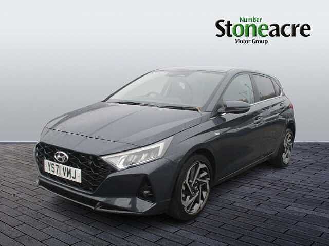 Hyundai I20 1.0 T-GDi MHEV Premium Euro 6 (s/s) 5dr Grey