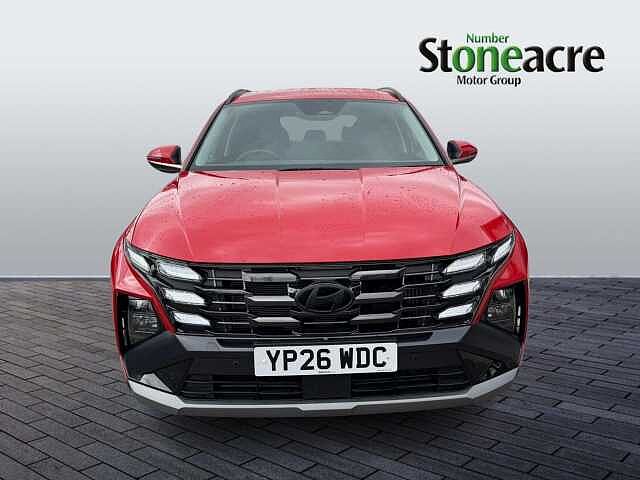 Hyundai TUCSON 1.6 T-GDi 13.8kWh Premium Auto Euro 6 (s/s) 5dr Red