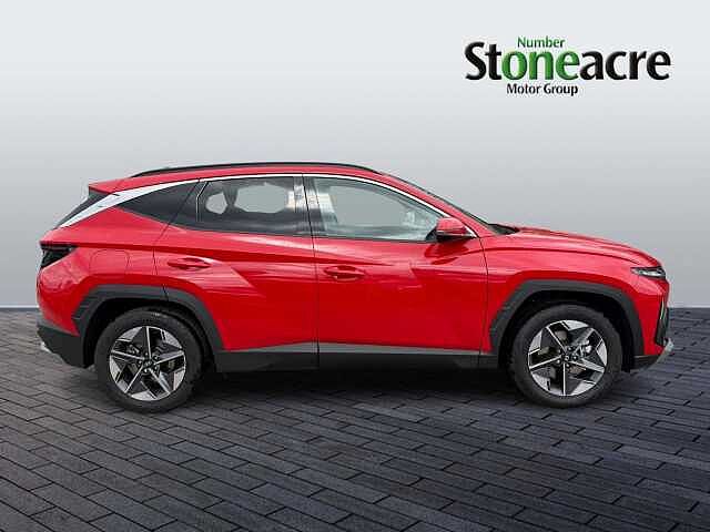 Hyundai TUCSON 1.6 T-GDi 13.8kWh Premium Auto Euro 6 (s/s) 5dr Red
