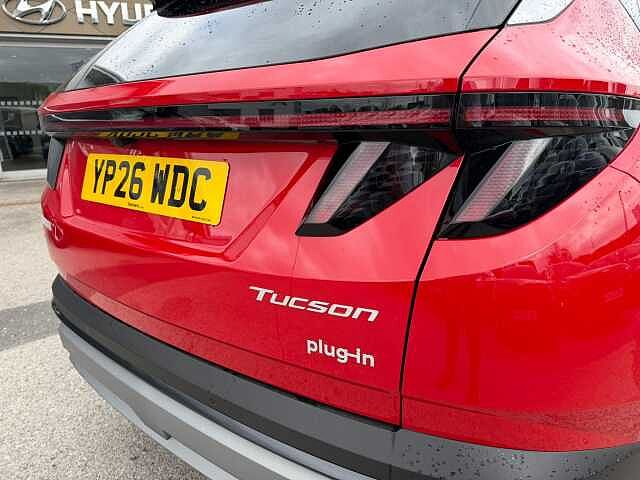 Hyundai TUCSON 1.6 T-GDi 13.8kWh Premium Auto Euro 6 (s/s) 5dr Red