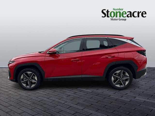 Hyundai TUCSON 1.6 T-GDi 13.8kWh Premium Auto Euro 6 (s/s) 5dr Red