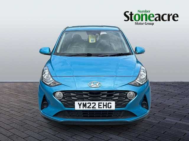 Hyundai I10 1.0 SE Connect Hatchback 5dr Petrol Manual Euro 6 (s/s) (67 ps) Blue