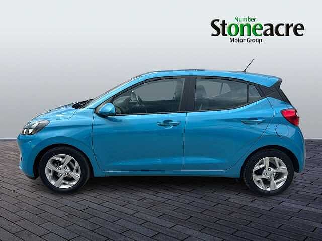 Hyundai I10 1.0 SE Connect Hatchback 5dr Petrol Manual Euro 6 (s/s) (67 ps) Blue