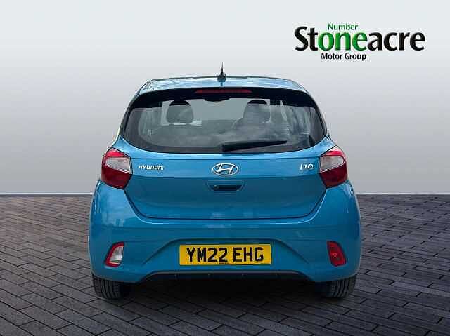 Hyundai I10 1.0 SE Connect Hatchback 5dr Petrol Manual Euro 6 (s/s) (67 ps) Blue