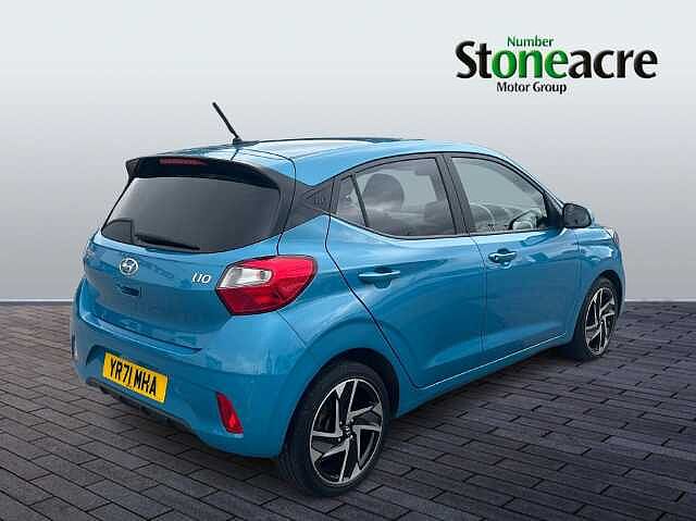 Hyundai I10 1.0 Premium Auto Euro 6 (s/s) 5dr Blue