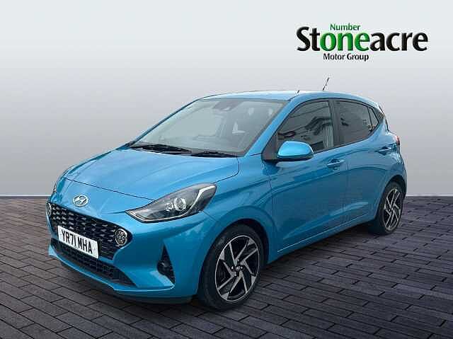 Hyundai I10 1.0 Premium Auto Euro 6 (s/s) 5dr Blue