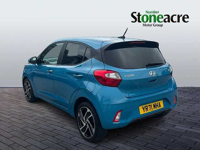 Hyundai I10 1.0 Premium Auto Euro 6 (s/s) 5dr Blue