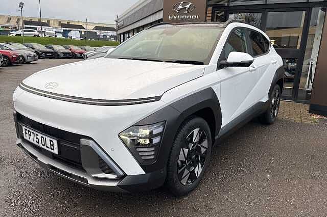 Hyundai KONA 1.6 Hybrid 129 Ultimate 5dr DCT White