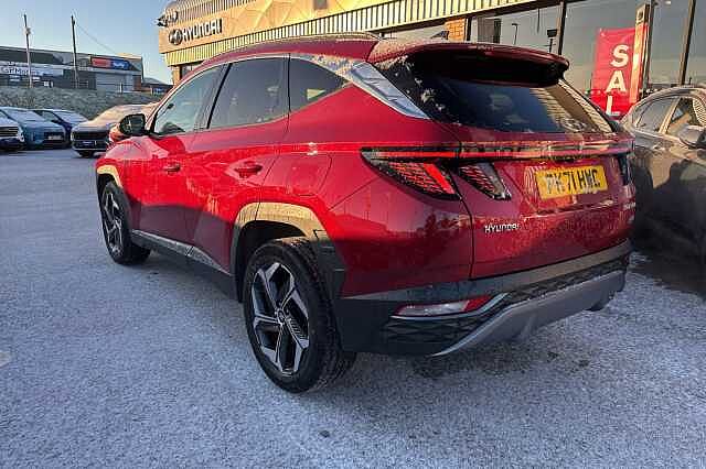 Hyundai TUCSON 1.6 TGDi Hybrid 230 Premium 5dr 2WD Auto Red
