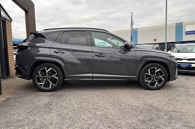 Hyundai TUCSON 1.6T 48V MHD N Line S 5dr 4WD DCT Grey