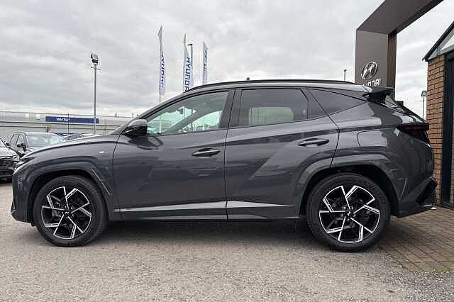 Hyundai TUCSON 1.6T 48V MHD N Line S 5dr 4WD DCT Grey