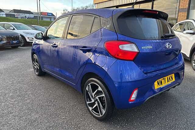 Hyundai I10 1.2 MPi Premium 5dr Auto Blue
