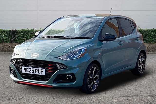 Hyundai I10 N LINE Mangrove Green