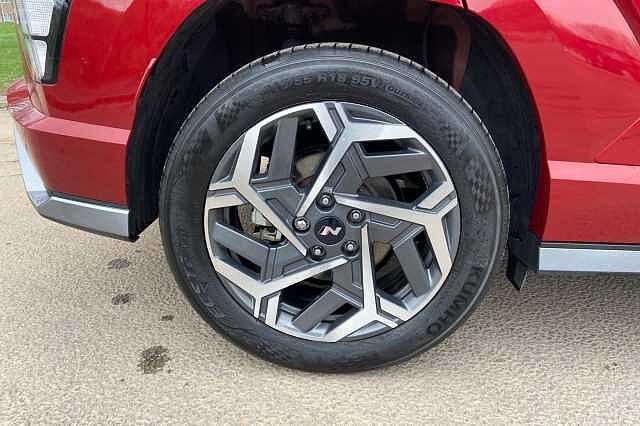 Hyundai KONA 1.6 h-GDi N Line SUV 5dr Petrol Hybrid DCT Euro 6 (s/s) (141 ps) Red