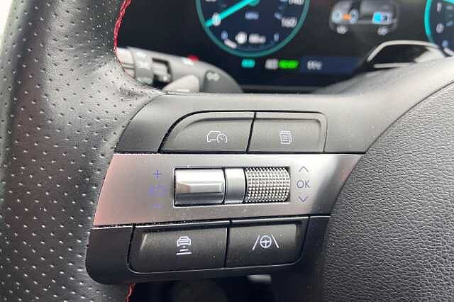 Hyundai KONA 1.6 h-GDi N Line SUV 5dr Petrol Hybrid DCT Euro 6 (s/s) (141 ps) Red