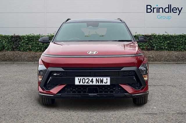 Hyundai KONA 1.6 h-GDi N Line SUV 5dr Petrol Hybrid DCT Euro 6 (s/s) (141 ps) Red
