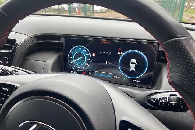 Hyundai TUCSON 1.6 T-GDi N Line SUV 5dr Petrol Manual Euro 6 (s/s) (150 ps) White