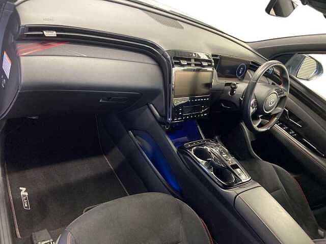 Hyundai TUCSON 1.6 h T-GDi N Line S SUV 5dr Petrol Hybrid Auto Euro 6 (s/s) (230 ps) White