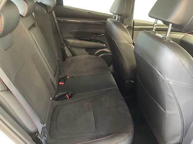 Hyundai TUCSON 1.6 h T-GDi N Line S SUV 5dr Petrol Hybrid Auto Euro 6 (s/s) (230 ps) White