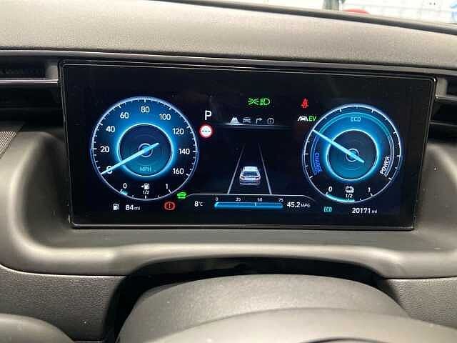 Hyundai TUCSON 1.6 h T-GDi N Line S SUV 5dr Petrol Hybrid Auto Euro 6 (s/s) (230 ps) White