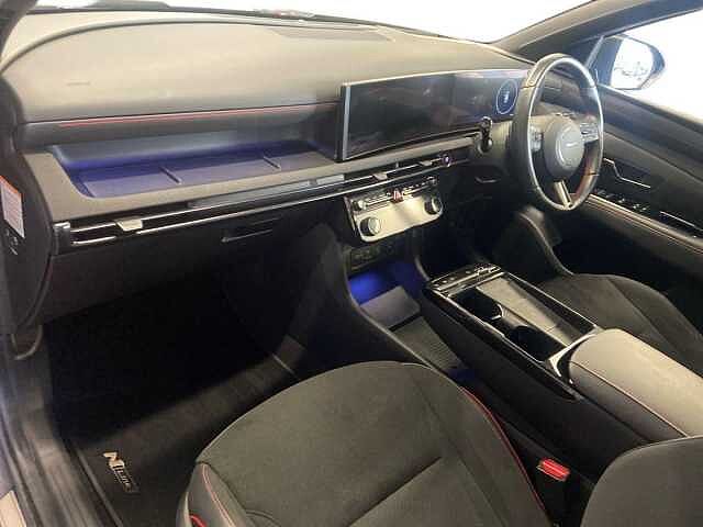 Hyundai TUCSON 1.6 T-GDi N Line S SUV 5dr Petrol Hybrid Auto Euro 6 (s/s) (215 ps) Grey