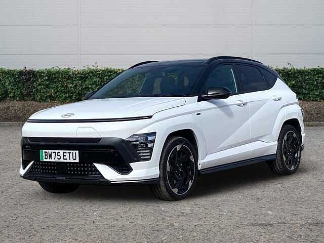 Hyundai KONA 65.4kWh N Line S SUV 5dr Electric Auto (218 ps) White