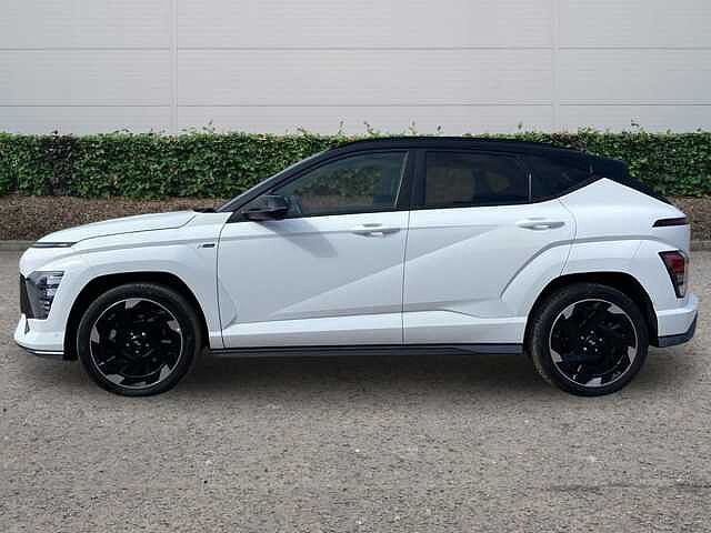 Hyundai KONA 65.4kWh N Line S SUV 5dr Electric Auto (218 ps) White