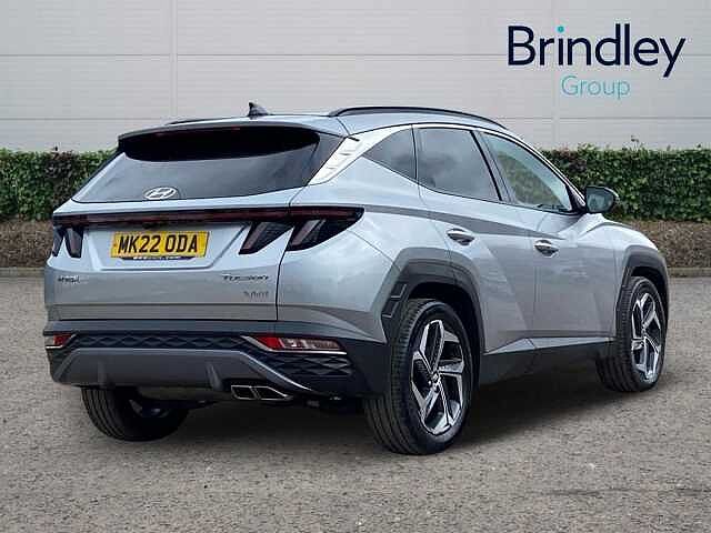Hyundai TUCSON 1.6 h T-GDi Ultimate SUV 5dr Petrol Hybrid Auto Euro 6 (s/s) (230 ps) Silver