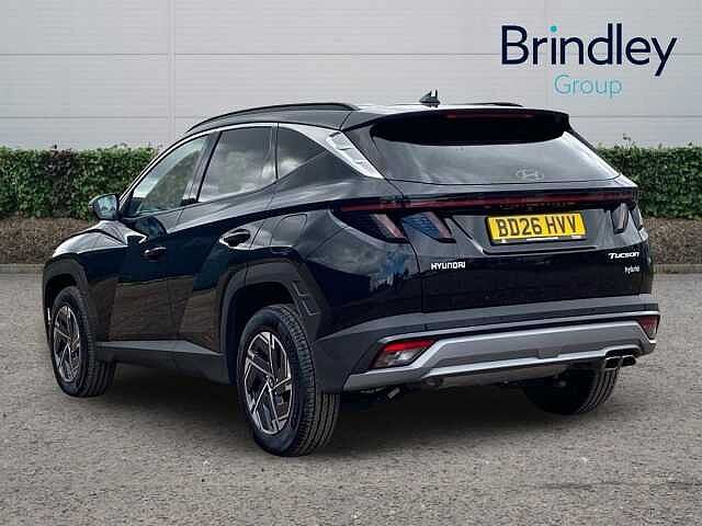 Hyundai TUCSON 1.6 T-GDi Advance SUV 5dr Petrol Hybrid Auto Euro 6 (s/s) (215 ps) Black