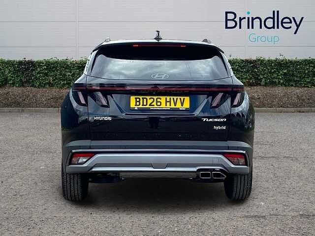 Hyundai TUCSON 1.6 T-GDi Advance SUV 5dr Petrol Hybrid Auto Euro 6 (s/s) (215 ps) Black