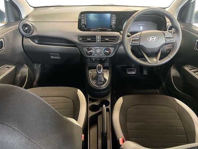 Hyundai I10 1.0 Advance Hatchback 5dr Petrol Auto Euro 6 (s/s) (63 ps) White